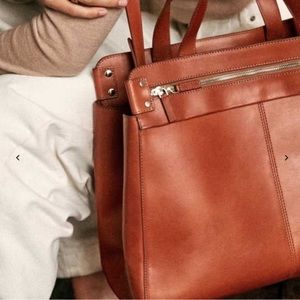 Sezane Sam Bag / Caramel Purse
